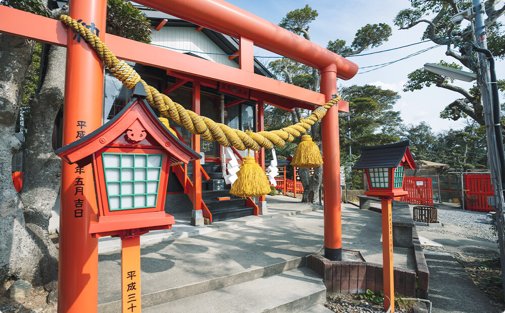 荒熊神社正門